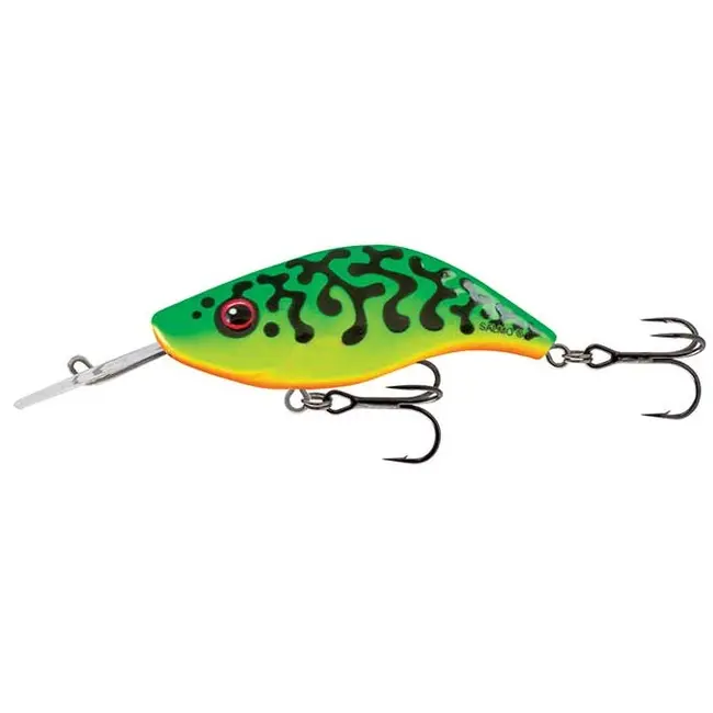 Vobler Salmo Sparky Shad Floating, Green Tiger, 4cm, 3.5g