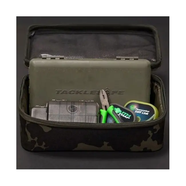 Borseta Korda Compac 140 Tackle Pouch, Dark Kamo,27.5×14.5×10cm