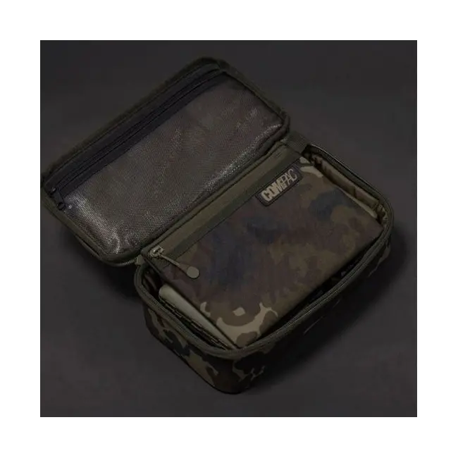 Borseta Korda Compac 140 Tackle Pouch, Dark Kamo,27.5×14.5×10cm
