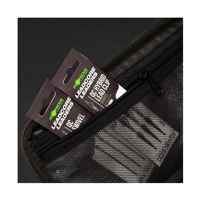 Borseta Korda Compac 140 Tackle Pouch, Dark Kamo,27.5×14.5×10cm