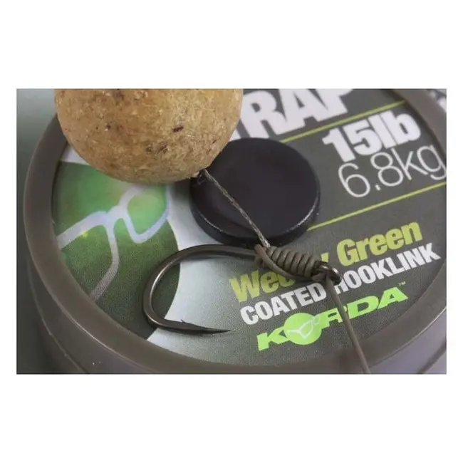 Fir Textil Korda N-Trap Soft Coated, Weedy Green, 20m