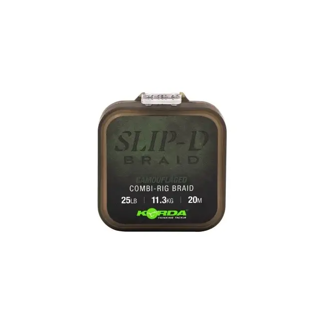 Fir Textil Korda Slip-D Braid, 25lb, 20m