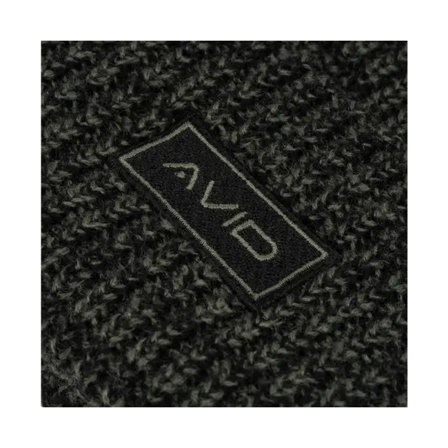 Fes Marl Knit Beanie Green - Avid