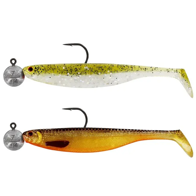 Mix Shaduri Westin ShadTeez Slim R 'N R, Nr.2/0, 7.5cm, 5g Clear Water, Mix1, 2buc/plic