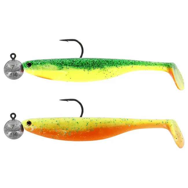 Mix Shaduri Westin ShadTeez Slim R 'N R, Nr.2/0, 7.5cm, 5g Dark Water, Mix1, 2buc/plic