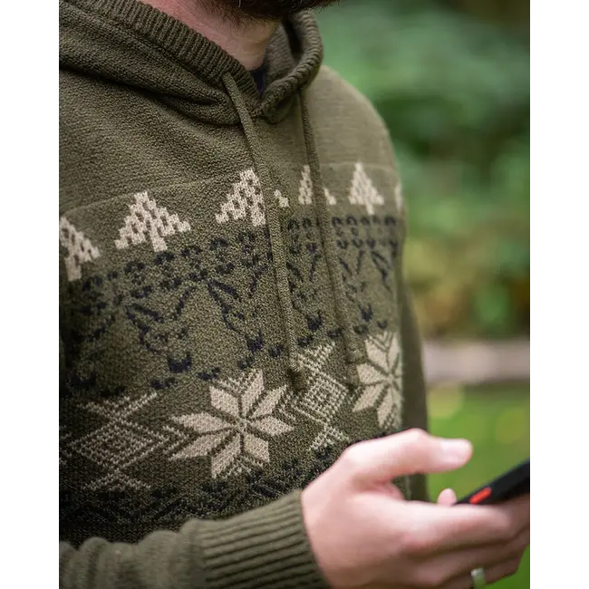 Pulover Fox Xmas Hoodie