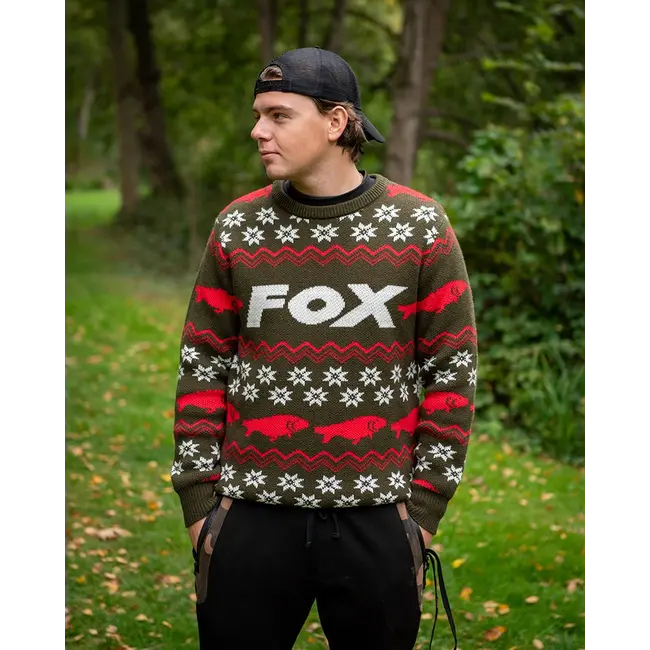 Pulover Fox Xmas Jumper