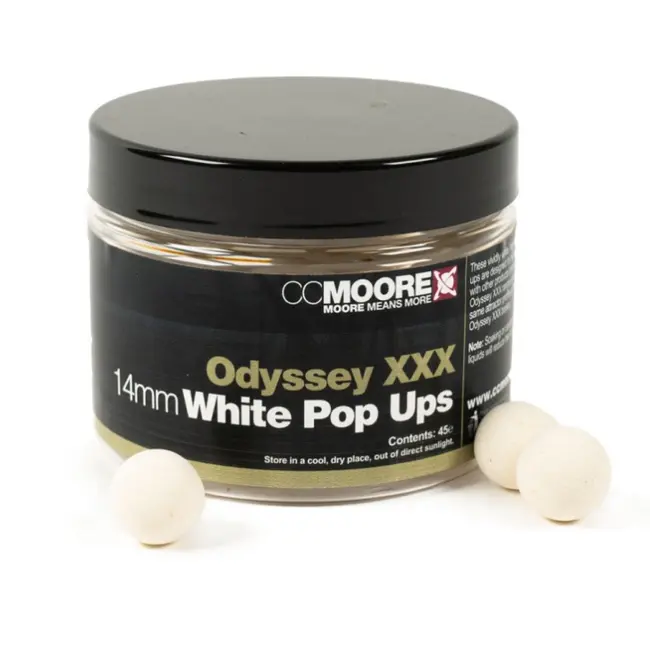 Pop Up CC Moore Odyssey XXX ,12mm, 55buc/borcan, Alb
