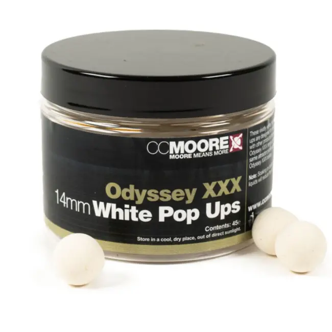Pop Up CC Moore Odyssey XXX, 14mm, 45buc/borcan, Alb