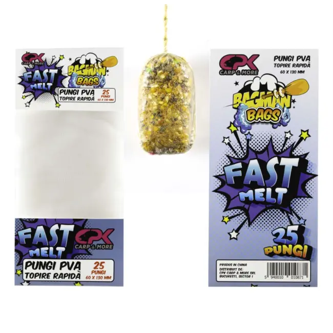 Pungi PVA CPK Bagman, Fast Melt, 25buc