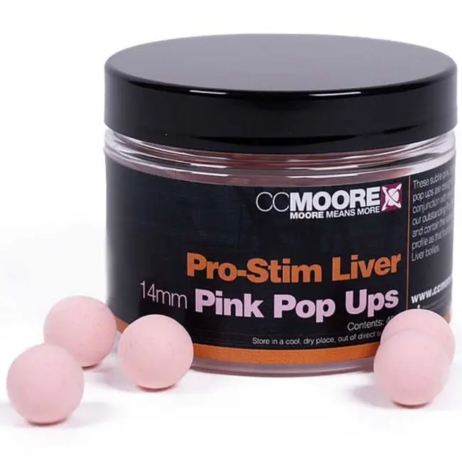 Pop-Up CC Moore Pro-Stim Liver, 14mm, 45buc/borcan, Galben