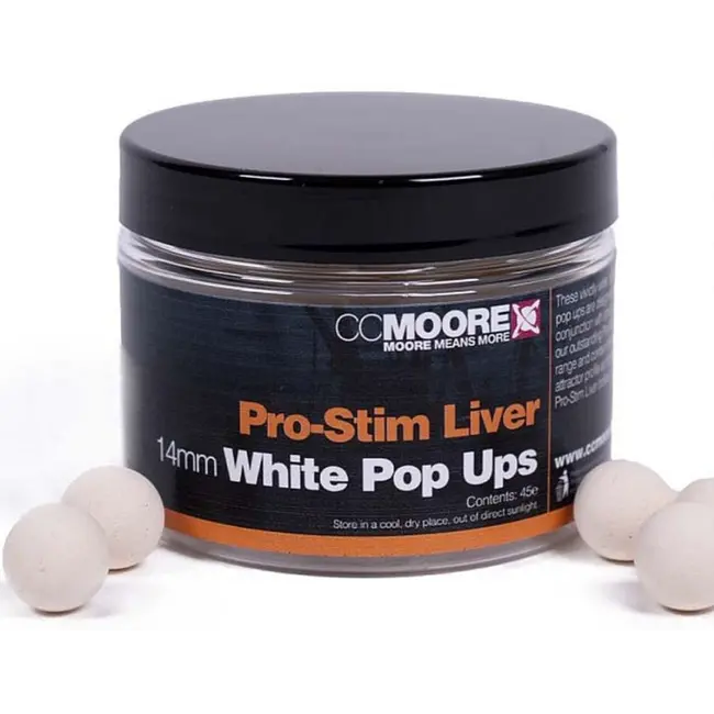 Pop-Up CC Moore Pro-Stim Liver, 14mm, 45buc/borcan, Galben