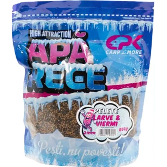 Pelete CPK Apa Rece, 2mm, 800g , Larve si Viermi