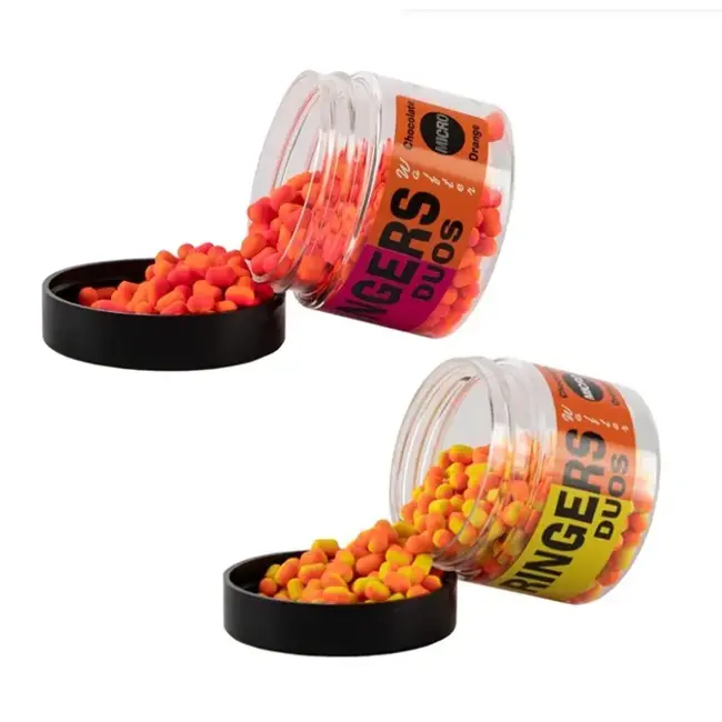 Micro Wafters Duos Ringers Chocolate 20g, Galben Portocaliu