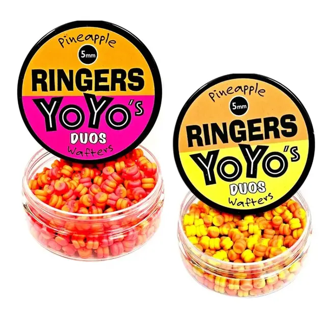 Wafters Ringers Yoyo`s Duos Pineapple 5mm, Roz-Portocaliu