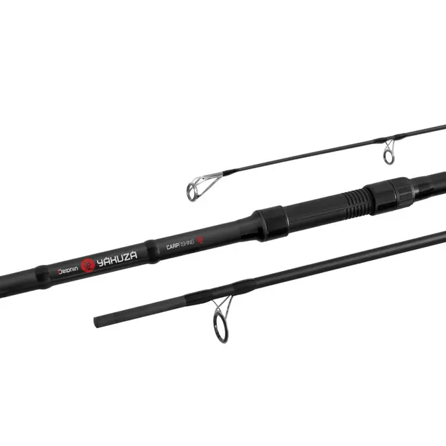 Set Pescuit Crap Delphin YAKUZA 360, 3.60m, 3lbs, 3buc + Mulineta 6000 cu Fir + Accesorii