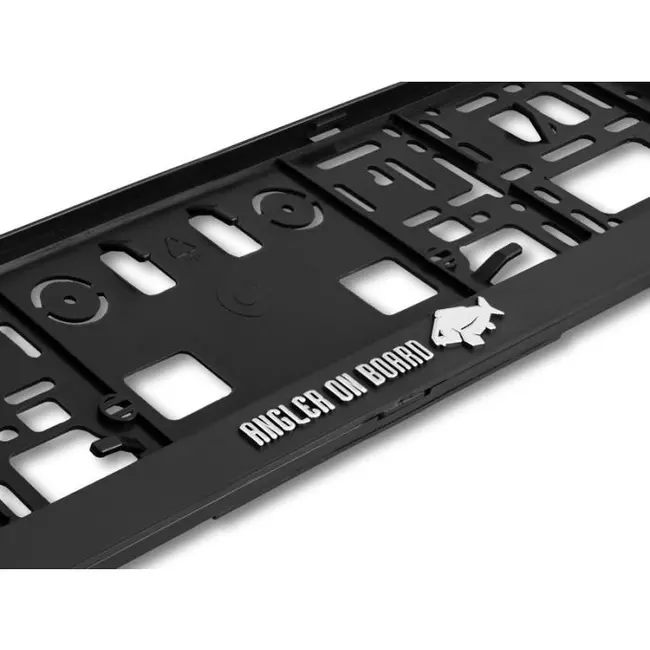 Suport Numar Auto 3D Delphin Angle on Board, 2buc/set