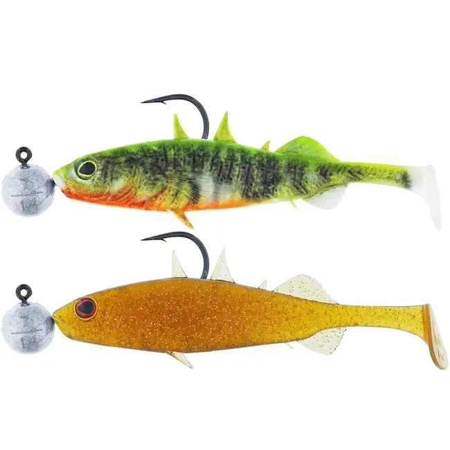 Mix Shaduri Westin Stanley the Stickleback Shadtail R 'N R, Dark Water, Nr.4/0, 7.5cm, 7g Mix11, 2buc/plic