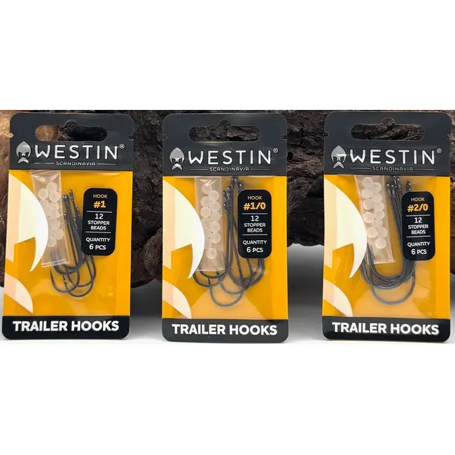 Carlige TRAILER Westin HOOKS & 12 Stopare