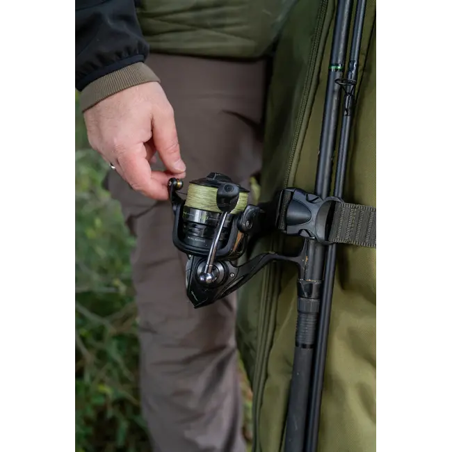 Husa Korum Progress Folding Holdall, 2 Lansete + 2 Mulinete, 196cm