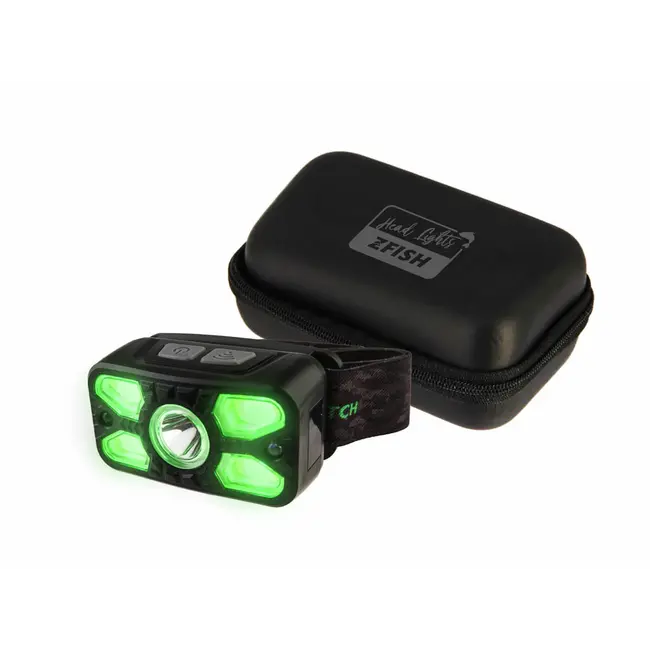 Lanterna de Cap ZFish Photonix - Senzor Miscare, 360 Lumeni, USB-C