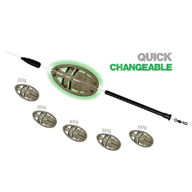 Momitor Method Feeder ZFish ZFX 20g-60g - Feeder Clasic, Aerodinamic