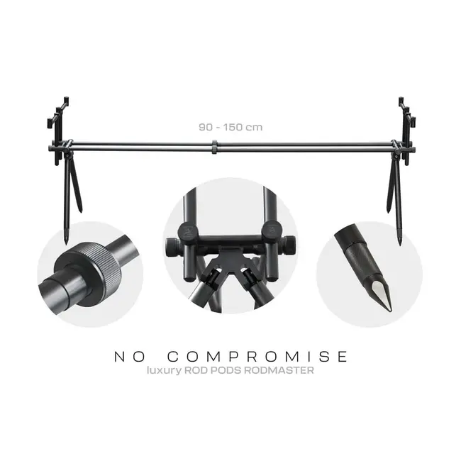 Rod Pod ZFish Rodmaster 3 Rods, 3 posturi