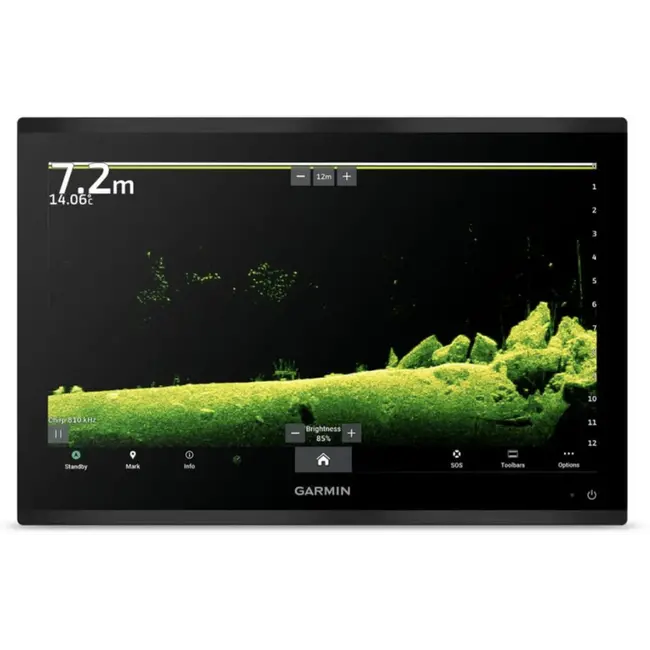 Sonar Chartplotter Garmin GPSMAP 9019, fara Sonda