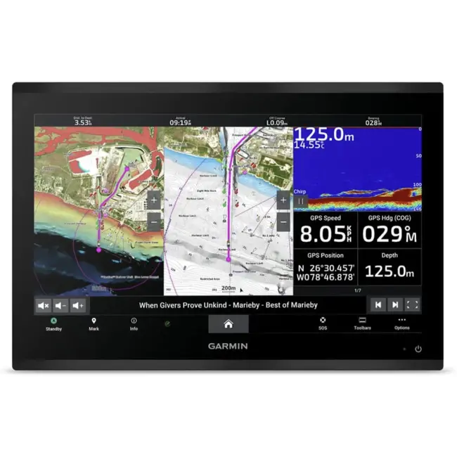 Sonar Chartplotter Garmin GPSMAP 9019, fara Sonda