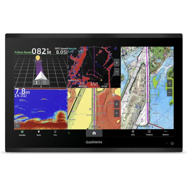 Sonar Chartplotter Garmin GPSMAP 9019, fara Sonda