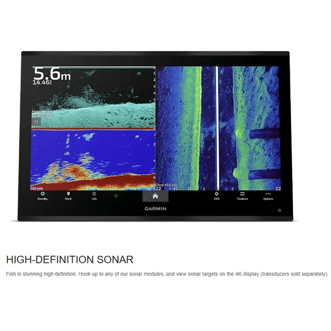 Sonar Chartplotter Garmin GPSMAP 9019, fara Sonda