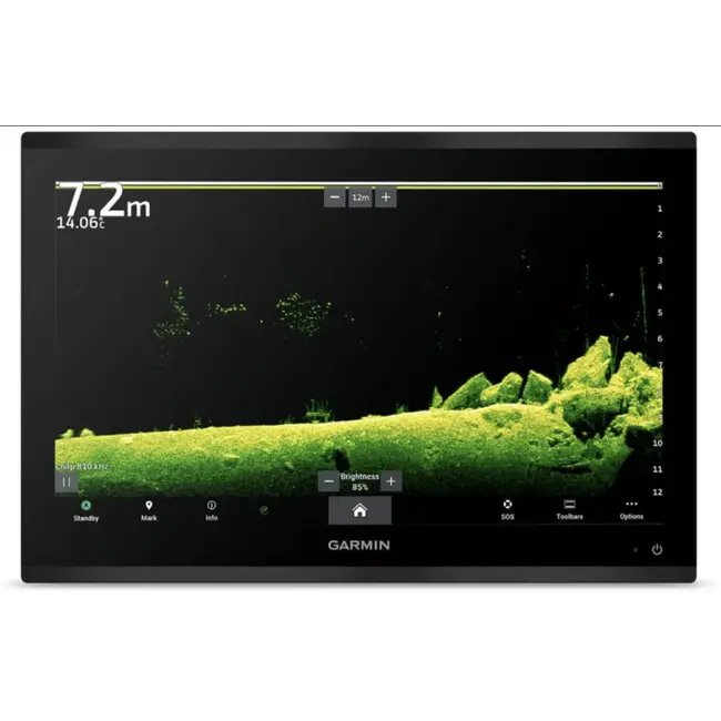 Sonar Chartplotter Garmin GPSMAP 9022 fara Sonda