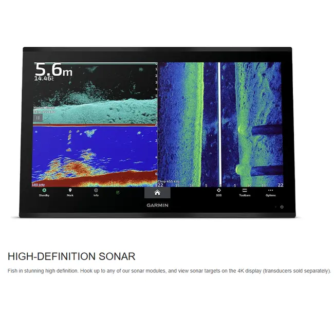 Sonar Chartplotter Garmin GPSMAP 9024, fara Sonda