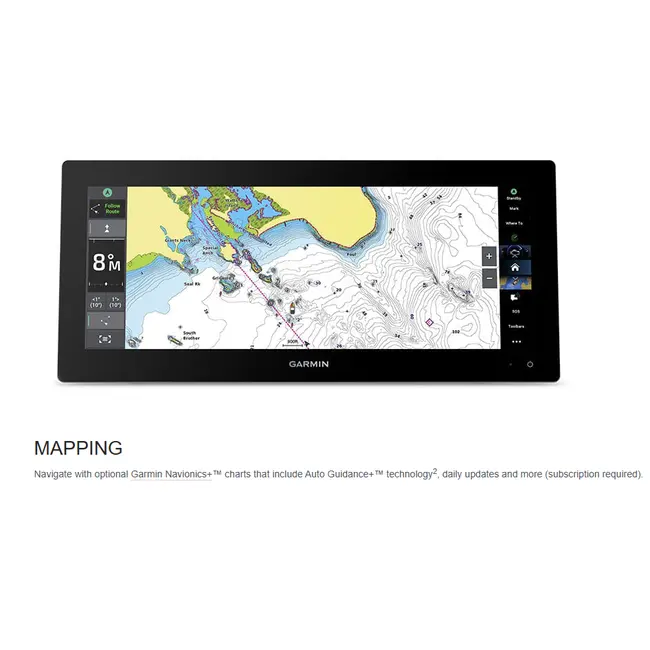 Sonar Chartplotter Garmin GPSMAP 1523xsv, Worldwide Ultra Wide SideVu, ClearVu, CHIRP, fara Sonda
