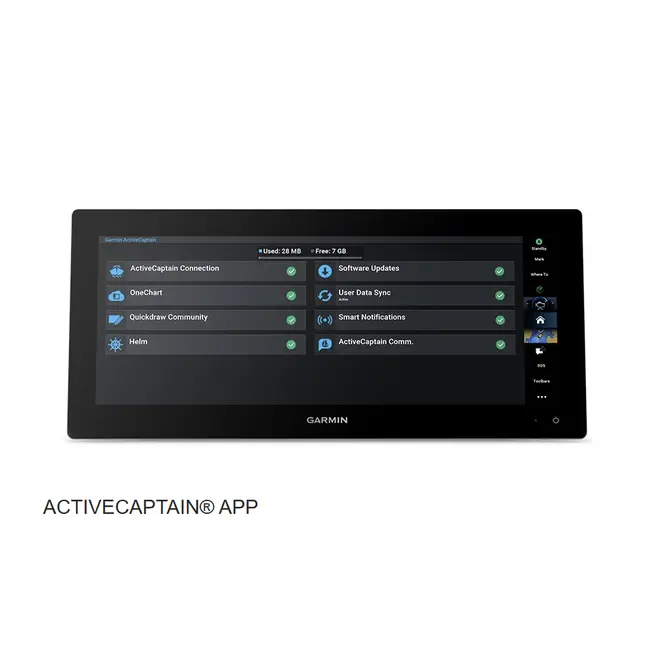 Sonar Chartplotter Garmin GPSMAP 1523xsv, Worldwide Ultra Wide SideVu, ClearVu, CHIRP, fara Sonda