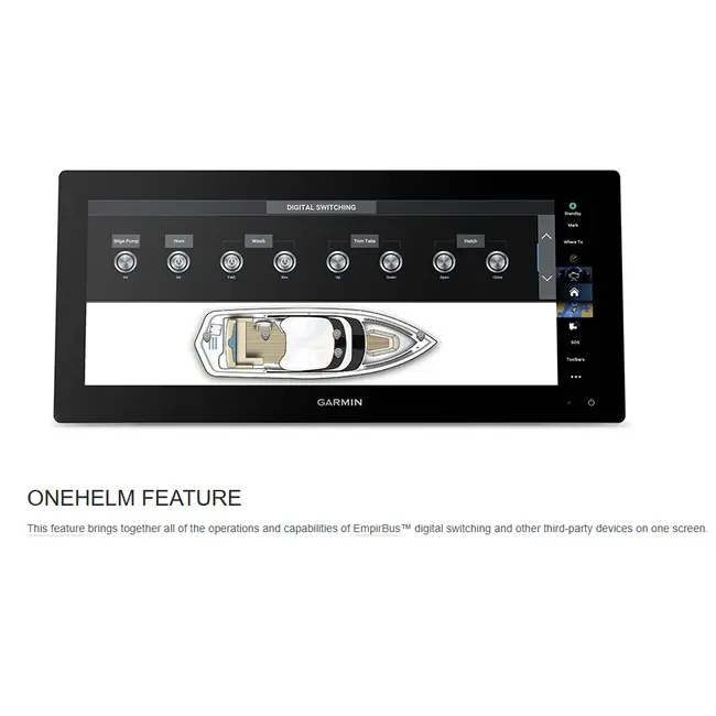 Sonar Chartplotter Garmin GPSMAP 1523xsv, Worldwide Ultra Wide SideVu, ClearVu, CHIRP, fara Sonda