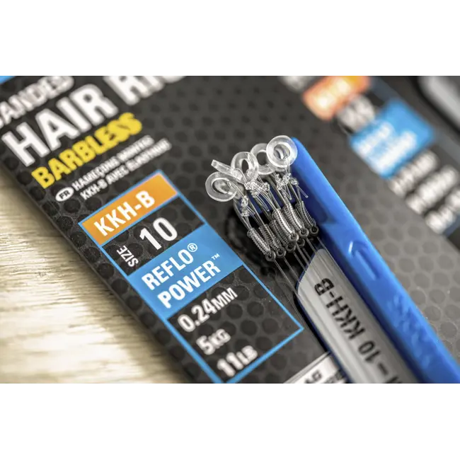 Carlige Legate Preston KKH-B Banded Hair Rigs, 8buc/plic