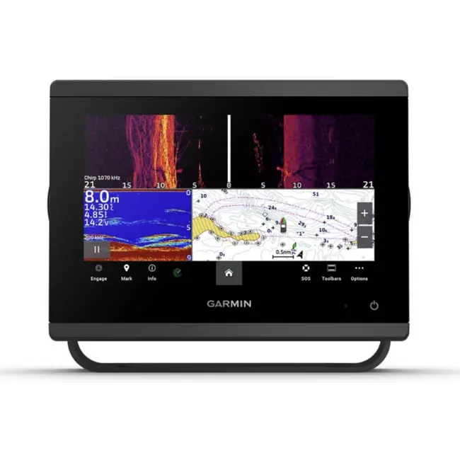 Sonar Chartplotter Garmin GPSMAP 723xsv Worldwide SideVu ClearVu CHIRP, fara Sonda