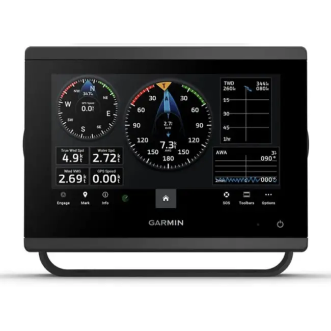 Sonar Chartplotter Garmin GPSMAP 1223xsv Worldwide SideVu ClearVu CHIRP, fara Sonda