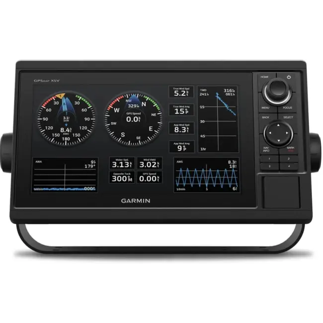 Sonar Chartplotter Garmin GPSMAP 1222xsv CHIRP SideVu ClearVu, fara Sonda