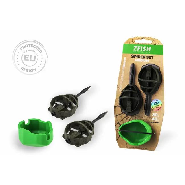 Set ZFish Spider Medium Method Feeder + Matrita 50g, 60g