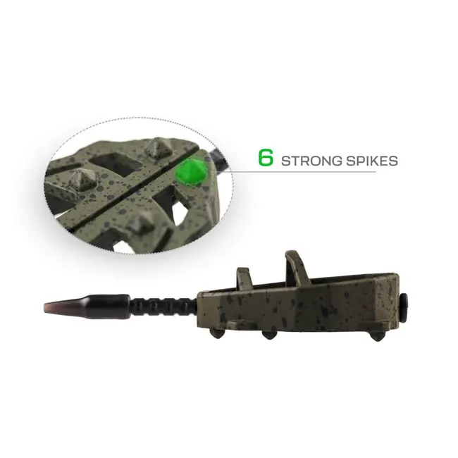 Set ZFish Spider Medium Method Feeder + Matrita 50g, 60g