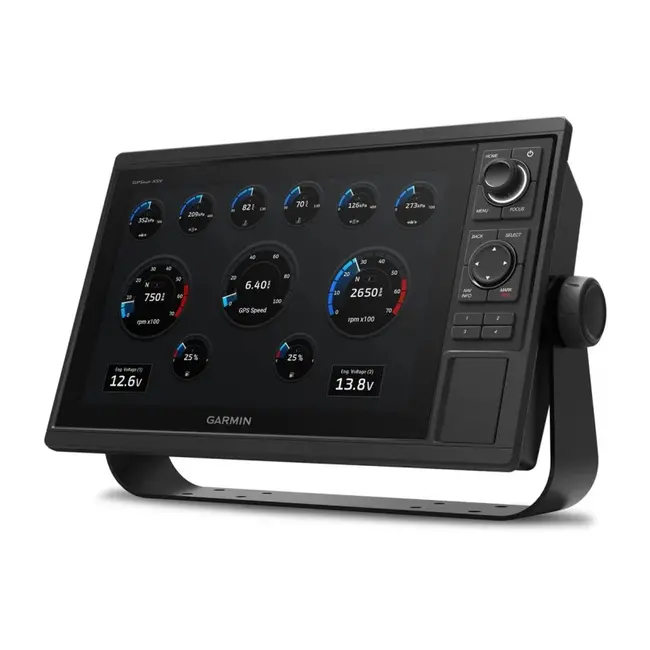 Sonar Chartplotter Garmin GPSMAP 1222xsv CHIRP SideVu ClearVu, fara Sonda