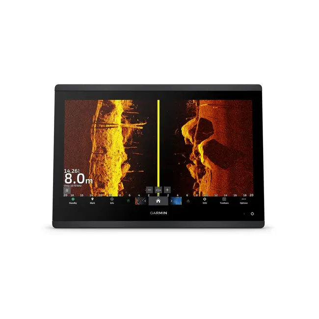 Sonar Chartplotter Garmin GPSMAP 1623xsv, Worldwide SideVu ClearVu CHIRP, fara Sonda