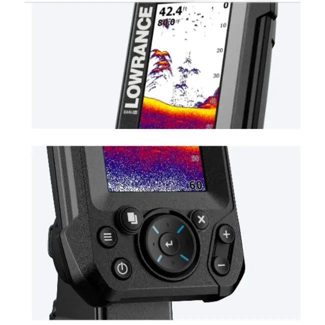 Sonar pescuit Lowrance Eagle 4x, sonda Bullet Skimmer