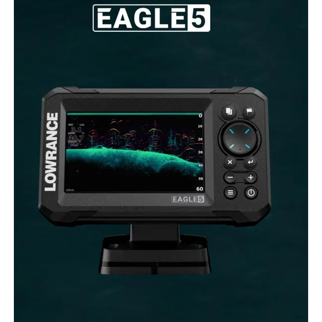 Sonar pescuit Lowrance Eagle 5, sonda SplitShot HD