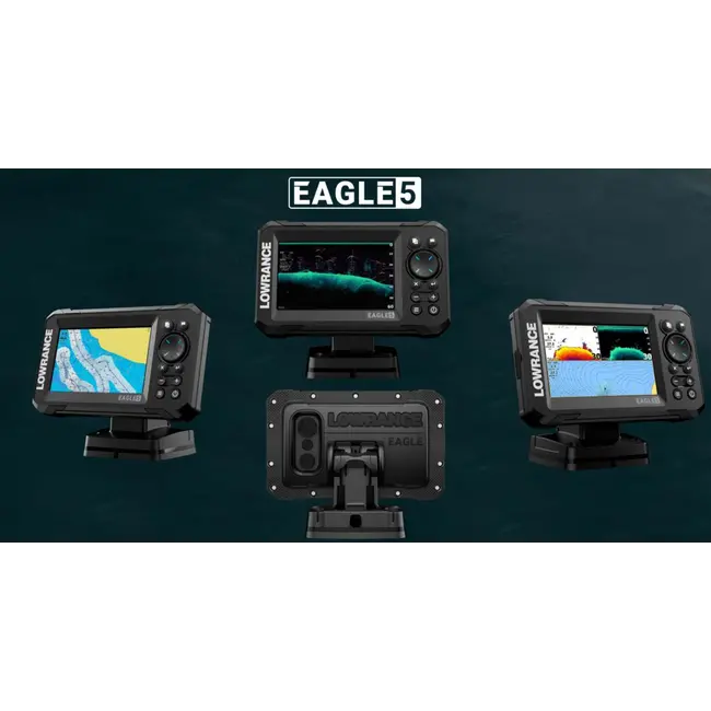 Sonar pescuit Lowrance Eagle 5, sonda SplitShot HD