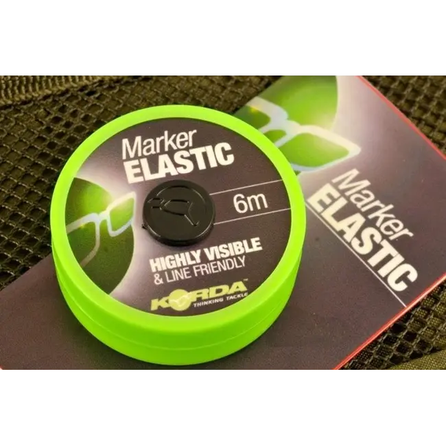 Fir Elastic Korda Marker pentru Marcare Linie, 6m - Verde