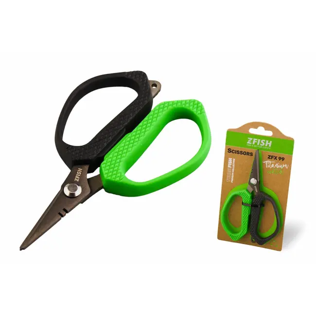 Foarfeca din Titan ZFish Titanium Scissors ZFX 99