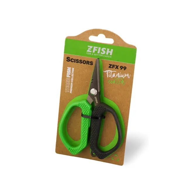 Foarfeca din Titan ZFish Titanium Scissors ZFX 99